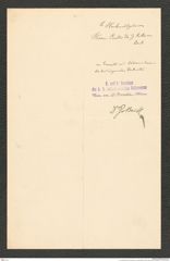 k.k. naturhistorisches Hofmuseum, Intendanzakten 1885-1896 (Hauer), Aktenzahl Z.747/1890, Seite 2